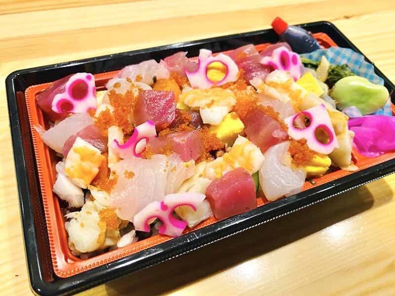 海鮮ばらちらし寿司弁当